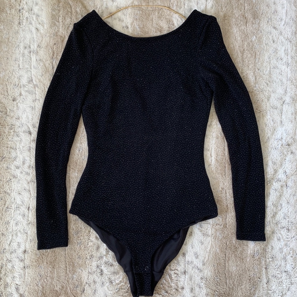 H&M shimmer bodysuit ✨